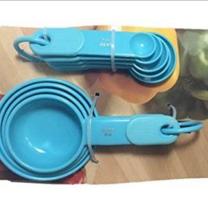 Turquoise Measuring Cups and Spoons